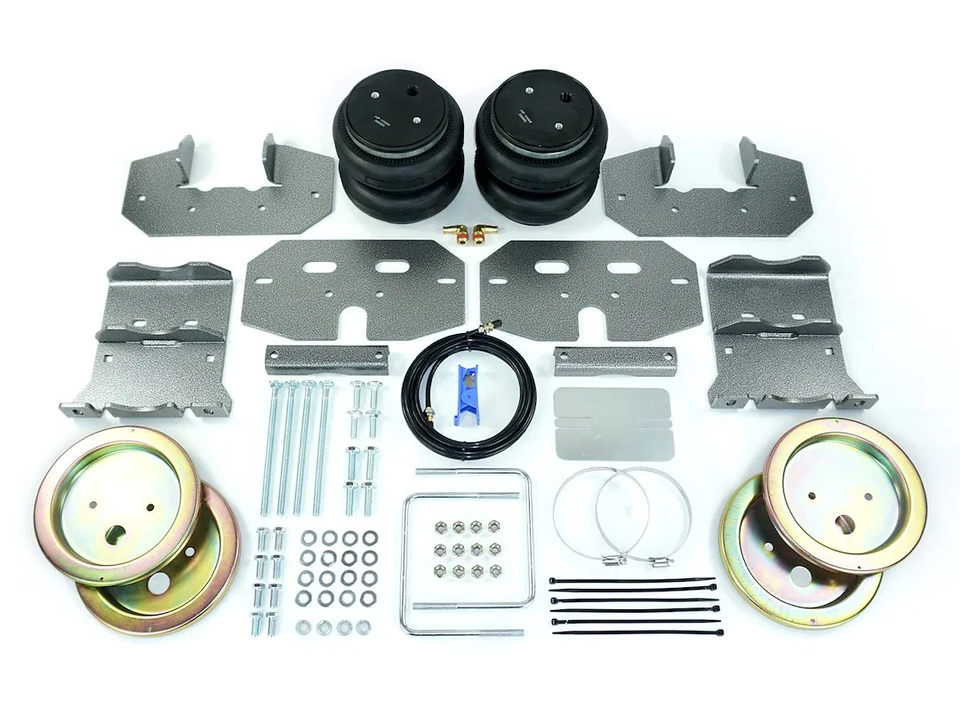 HP10002-X – PACBRAKE Helper Spring Kit, Air Spring Frame Mount Up To 7500 Pound Load Capacity Air Adjustable From 5 T...